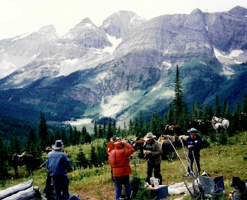 Palliser Pass (1990s) Lunch Spot